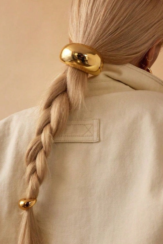 Sphere Metallic U-Loop Hair Cuff Main image