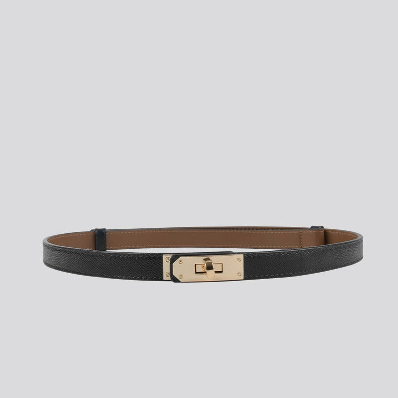 Locking Clasp Slim Elegant Waist Belt Main image