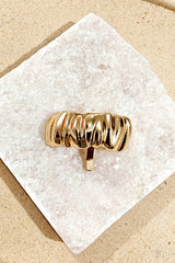 Geometric Metal U-Pin Hair Cuff