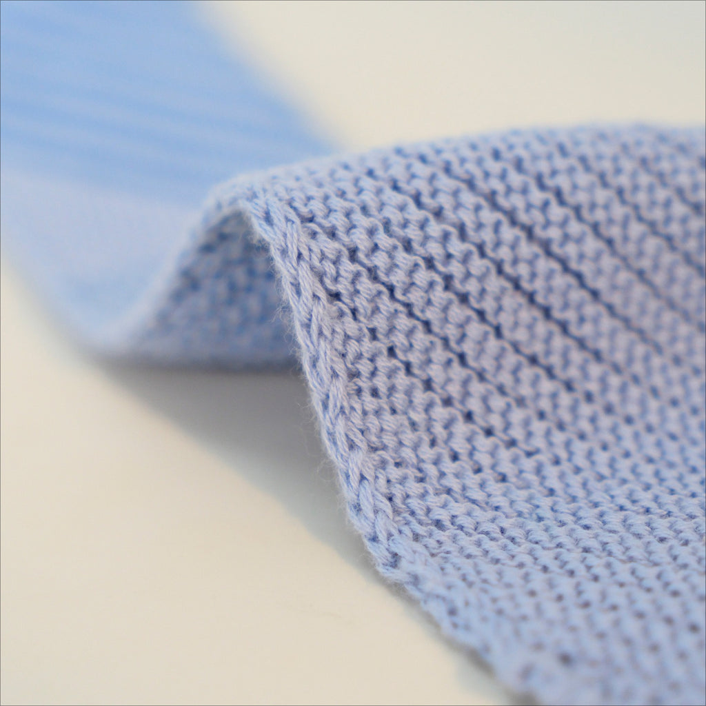 Colorblock Striped Knit Skinny Long Neck Tie Scarf