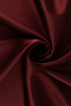 Cowl Neck Satin Halter Formal Dress