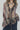Vintage Tie Dye Ruffle Lace Up Mesh Flare Sleeve Blouse Secondary image