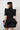 Keyhole Puff Sleeve Asymmetric Peplum Blouse Secondary image