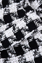 Houndstooth Double Breasted Blazer