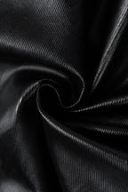 Coated Layered Pocket Flared Cargo Pants