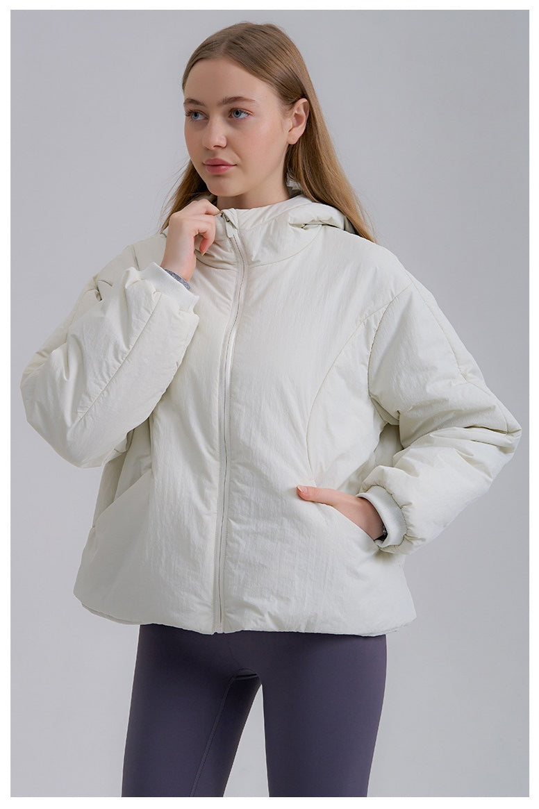 Relaxed Fit Short Puffer Jacket Secondary image