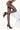 Sheer Black Leopard Print Tights Secondary image