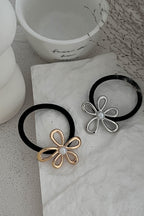 Floral Design Alloy Hair Cuff