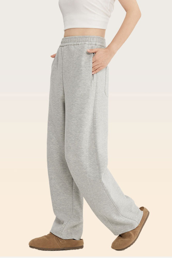 Fleece Lined Comfort Curved Knit Pants Secondary image