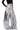 Layered Typography Ribbon Barrel Leg Sweatpants Secondary image