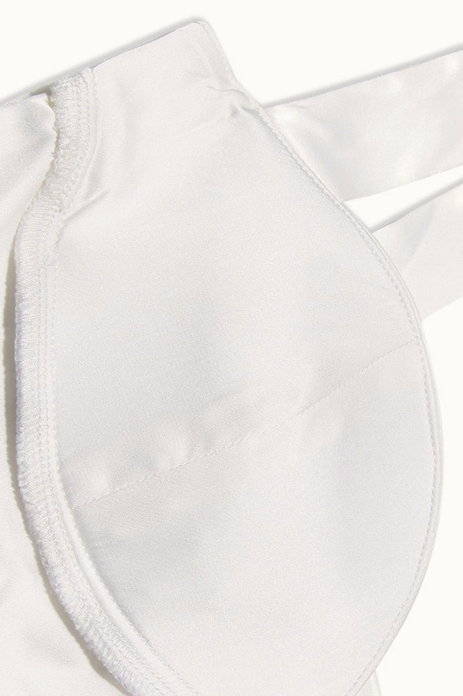 Sexy Halter Satin Corset Lace Up Cropped Tank Top