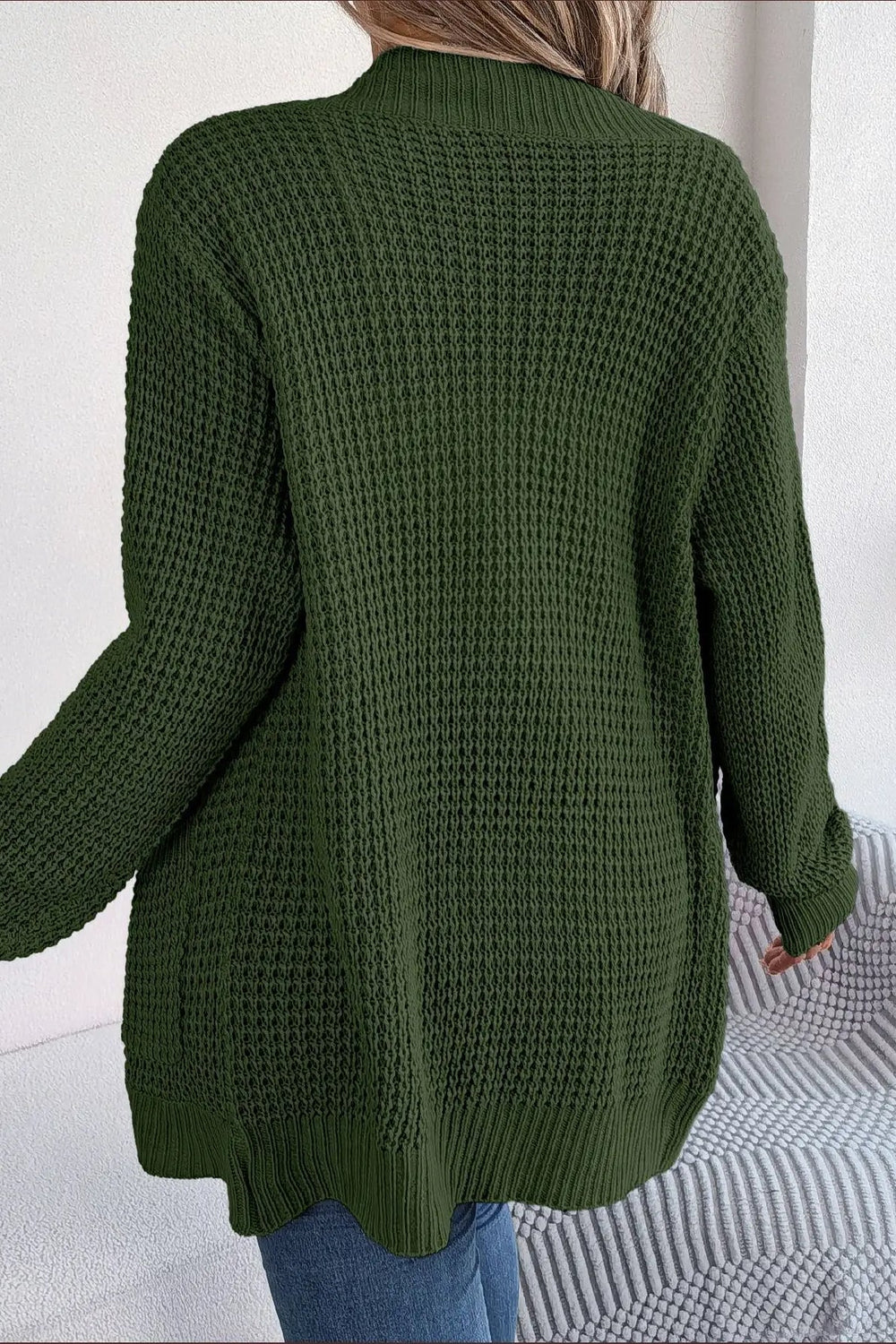 Loose Knit Pocket Cardigan