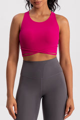 Slim Second Skin Fitness Crop Top