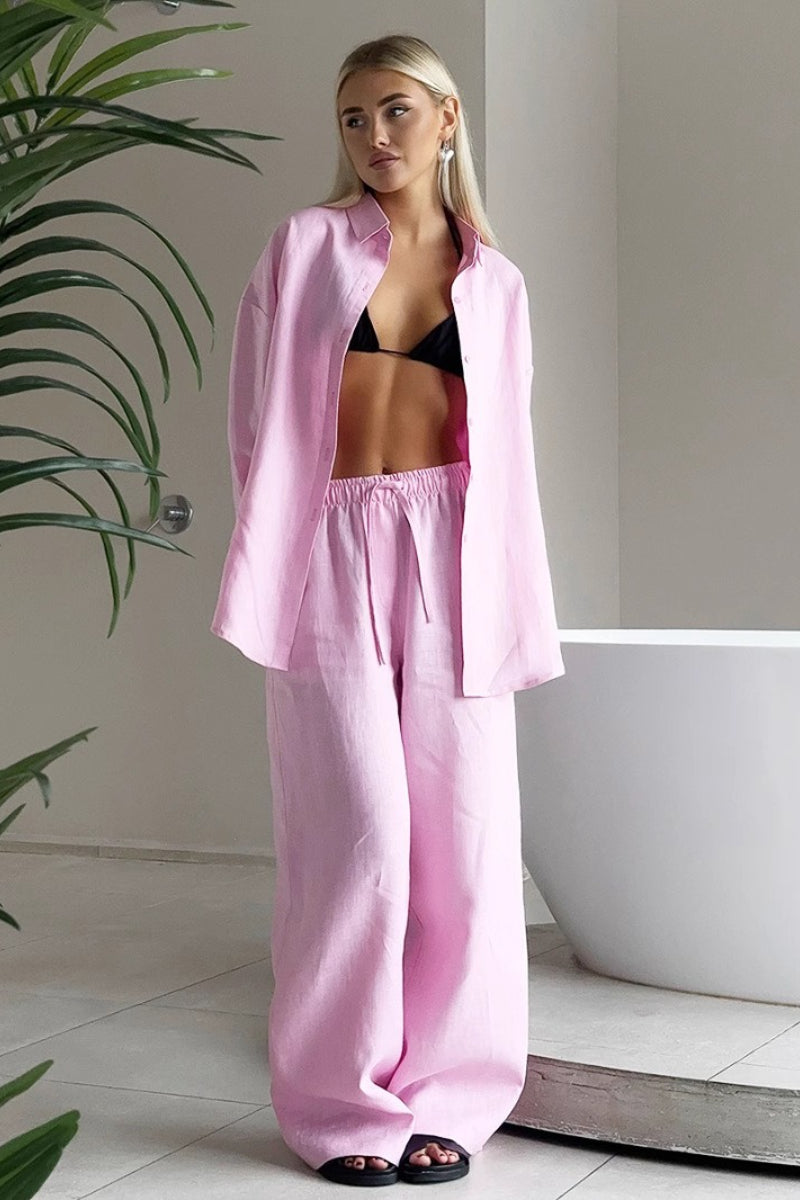 Oversized Long Sleeve Blouse Secondary image