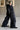 Black Washed Graffiti Faux Ripped Relaxed Straight Jeans Secondary image