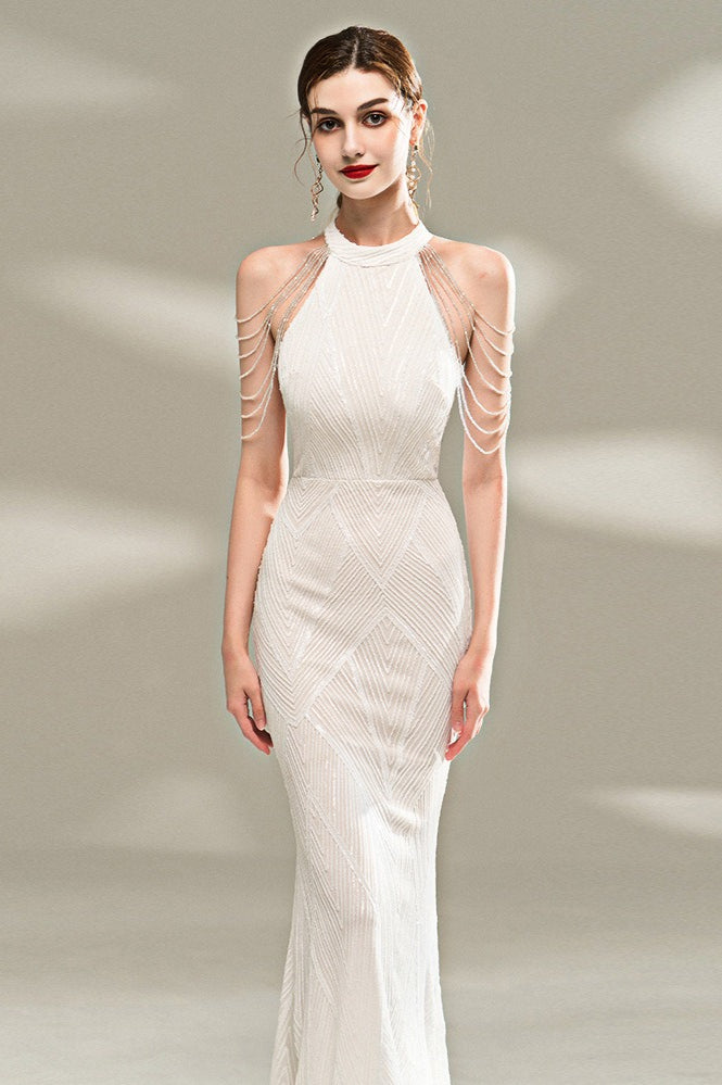 Elegant Slim Fit Long Gown Formal Dress Secondary image