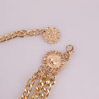Pendant Alloy Layered Waist Chain