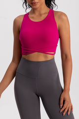 Slim Second Skin Fitness Crop Top