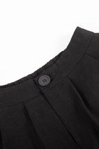 Mini Skirt with Lapel Blazer Two Piece Set