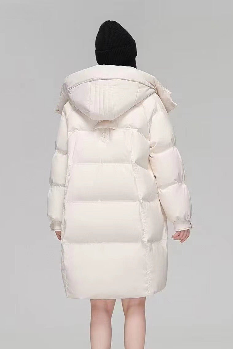 Long Oversize Insulated Puffer Jacket Secondary image