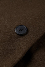 Single Breasted Long Lapel Overcoat
