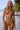 Orange Push Up Resin Bead Triangle Bikini Set Secondary image