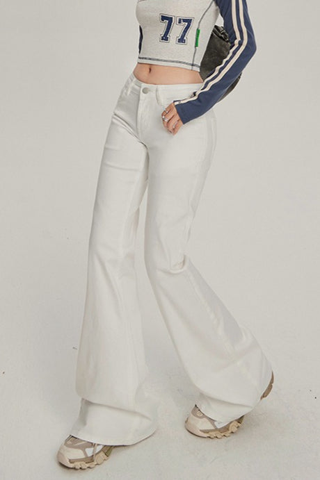 Low Rise Stretchy Slim Bootcut Jeans Secondary image