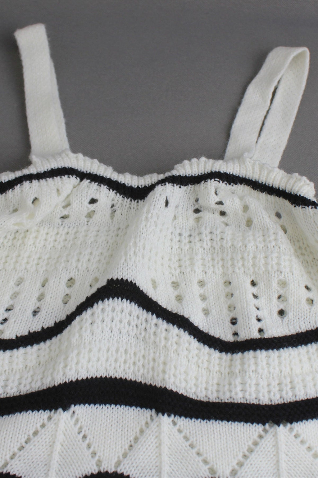 Knit Spaghetti Strap Split Sweater Dress