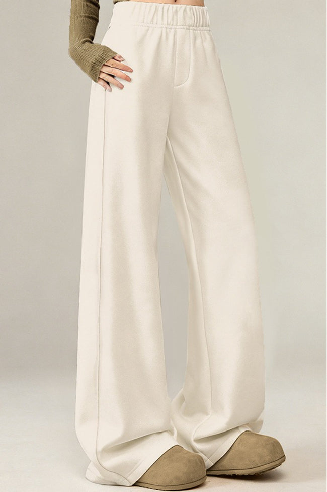 High Waist Narrow Leg Knit Pants Main image