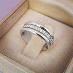 Minimalist Gold Tone Brass Plated Stackable Ring