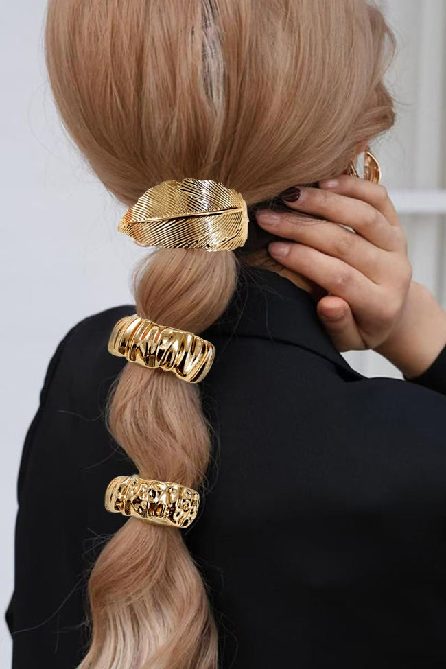 Geometric Metal U-Pin Hair Cuff Main image