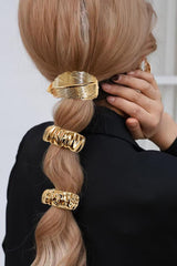 Geometric Metal U-Pin Hair Cuff