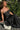 Black Polka Dot Contrast Patchwork Fitted Maxi Dress Secondary image