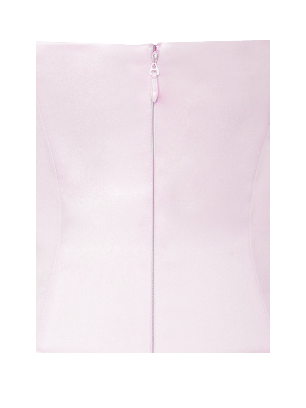 Aubrey Pink Satin Charming Bubble Hem Mini Dress Dresses