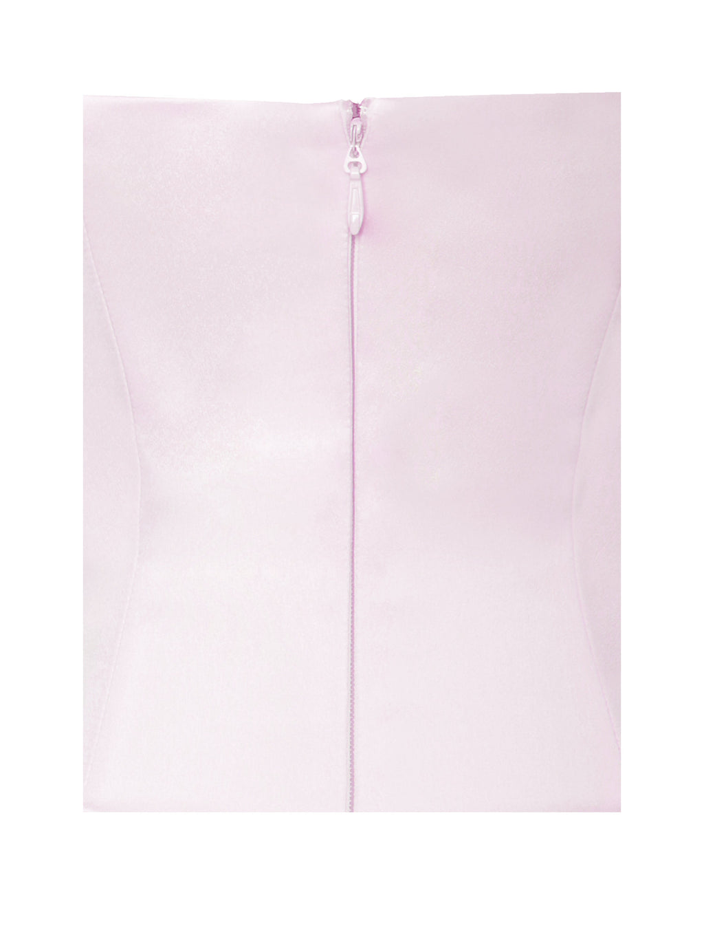 Aubrey Pink Satin Charming Bubble Hem Mini Dress Dresses