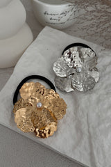 Floral Design Alloy Hair Cuff