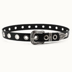 Vintage Engraved Buckle Wide Belt