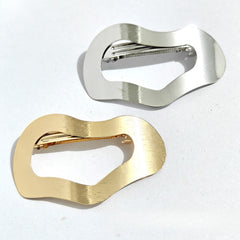 Metal Braid Clip Spring Hair Clip