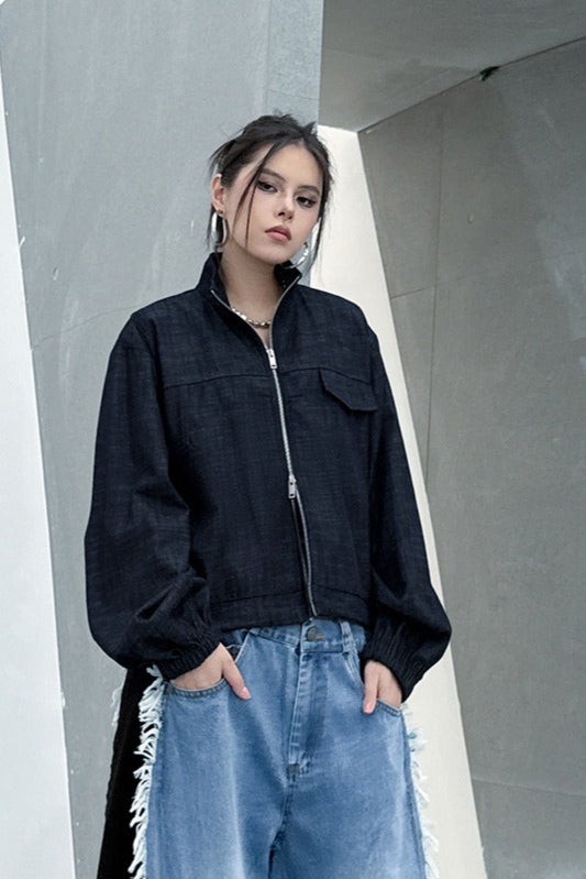 Denim Workwear Lapel Jacket Secondary image