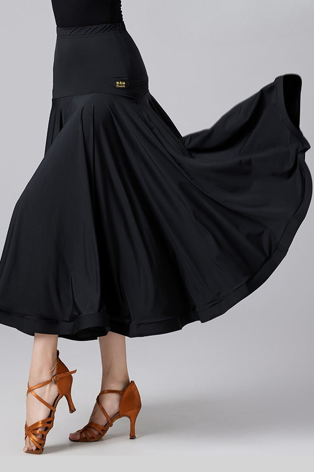Ballroom Performance Flared Maxi Skirt Secondary image