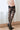 Cross Strap Striped Thigh-High Stockings Secondary image