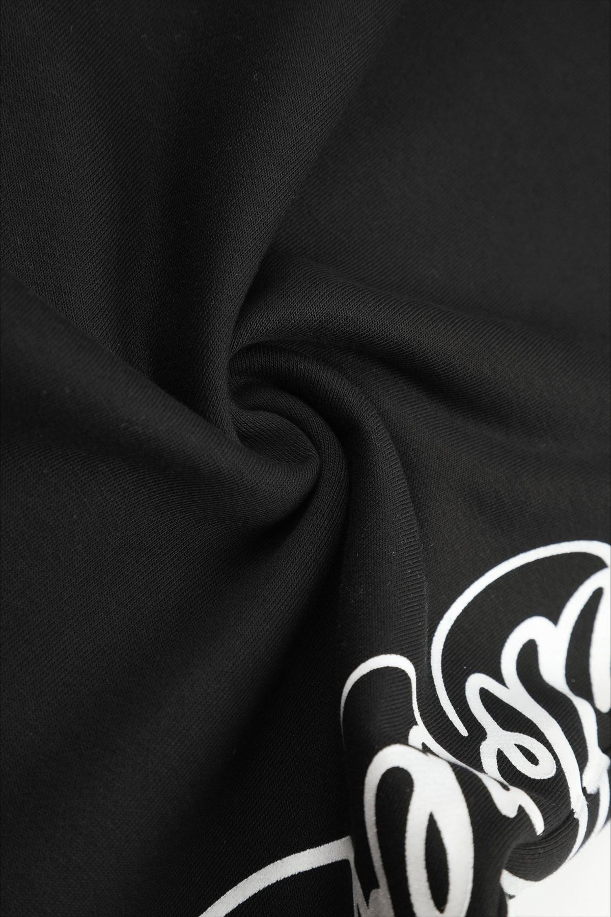 Leopard Waist Script Wide Leg Sweatpants