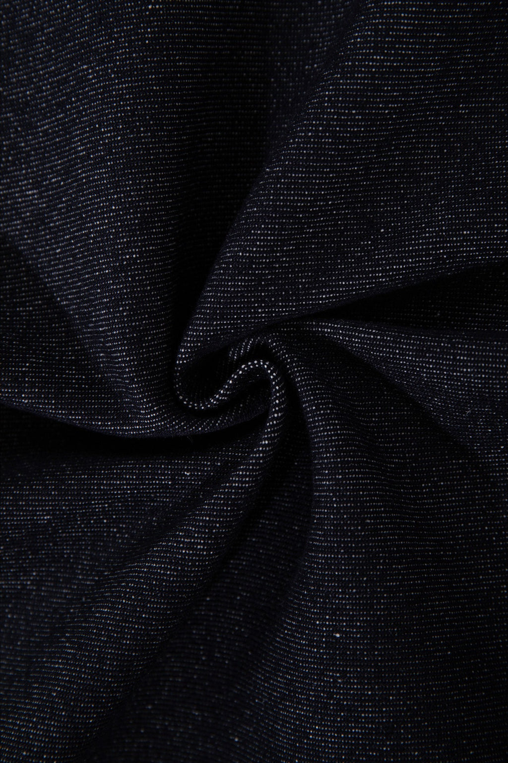 Washed Denim Toggle Closure Workwear Jacket