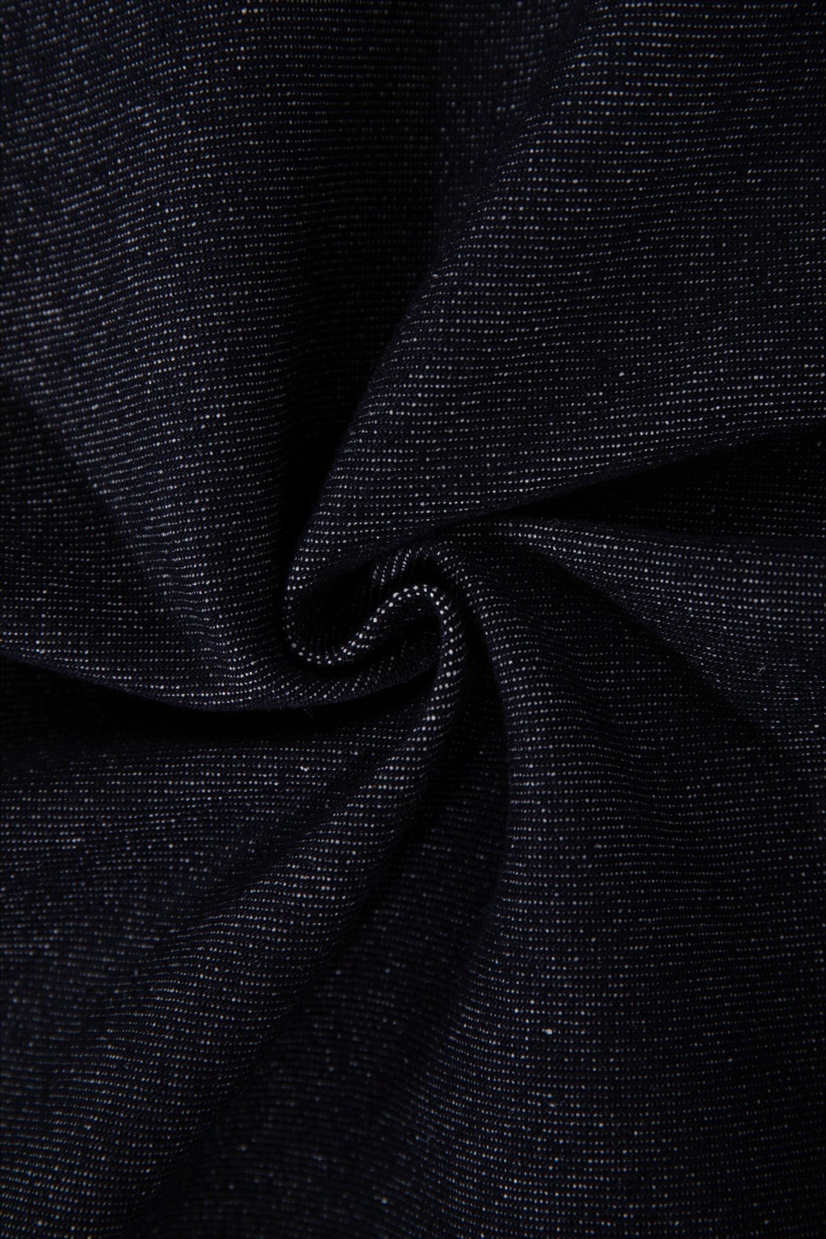Washed Denim Toggle Closure Workwear Jacket