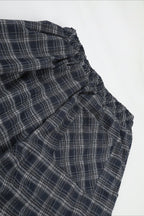 Plaid Baggy Barrel Leg Streetwear Pants