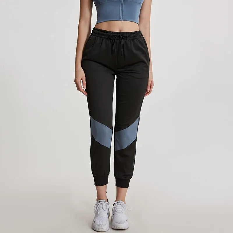 Casual Quick Dry Baggy Ankle length Sweatpants BLUE / S