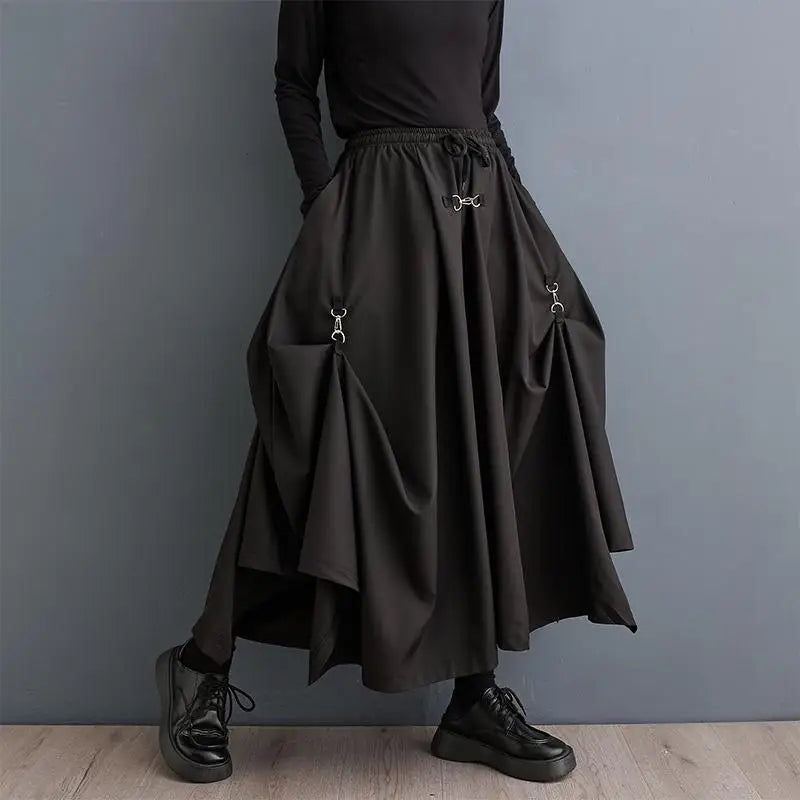 Irregular High-Waisted Pants for New Spring Halloween Style