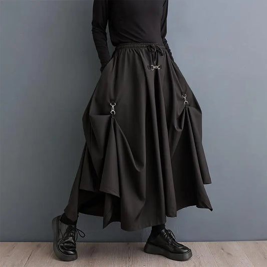 Irregular High-Waisted Pants for New Spring Halloween Style