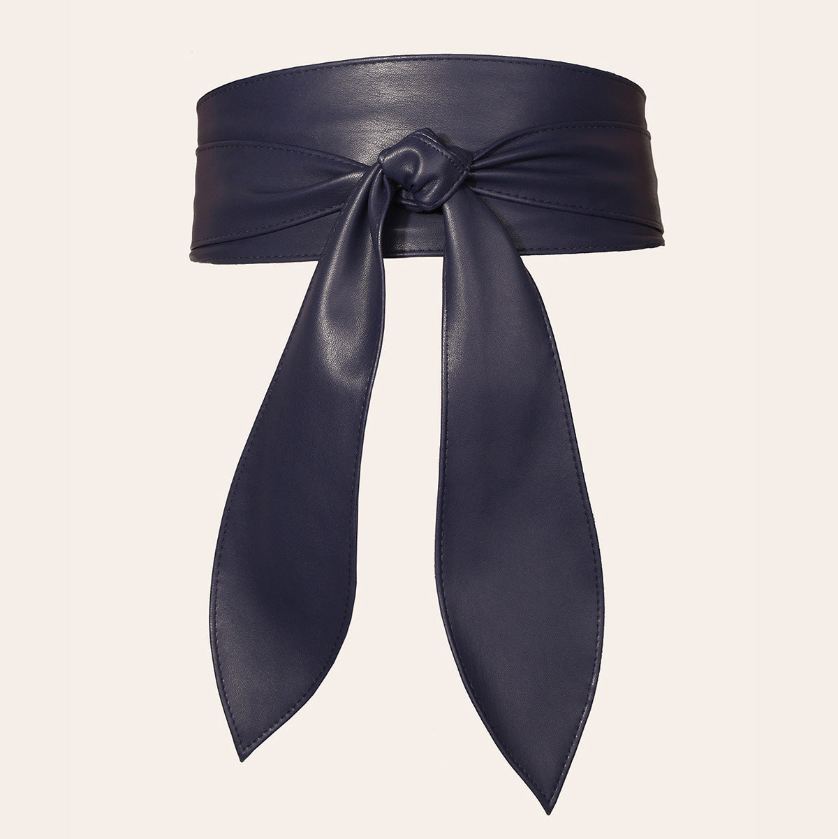 Wide Bow Tie Ribbon Waist Belt