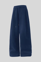 Heavyweight Pleated Baggy Straight Leg Sweatpants